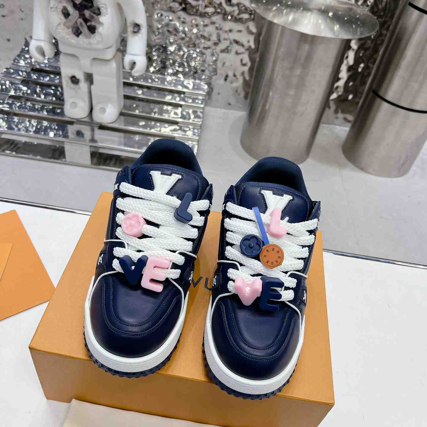Louis Vuitton LV Trainer Maxi Sneaker   1AD6CP - DopestKickz
