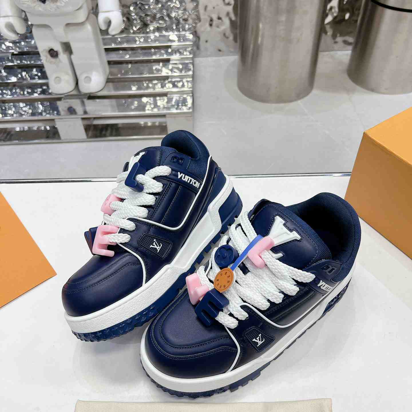 Louis Vuitton LV Trainer Maxi Sneaker   1AD6CP - DopestKickz