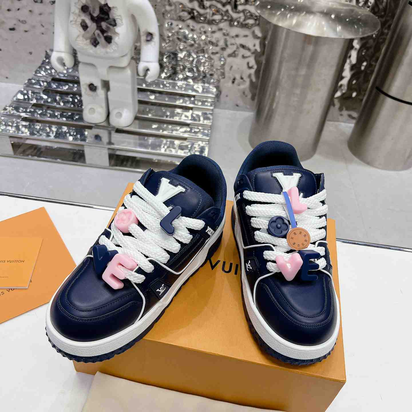 Louis Vuitton LV Trainer Maxi Sneaker   1AD6CP - DopestKickz
