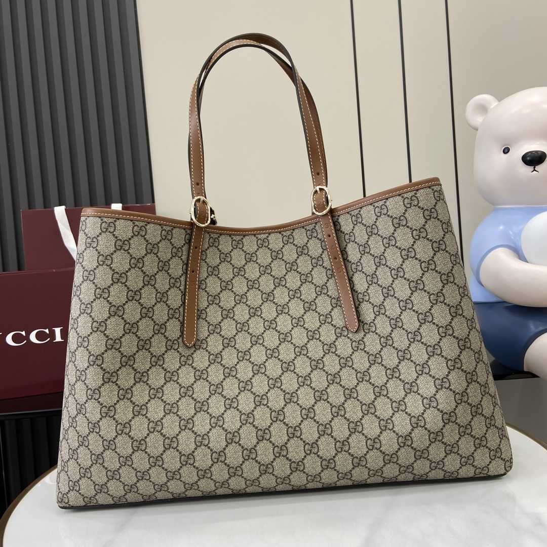 Gucci GG Emblem Large Tote Bag - DopestKickz