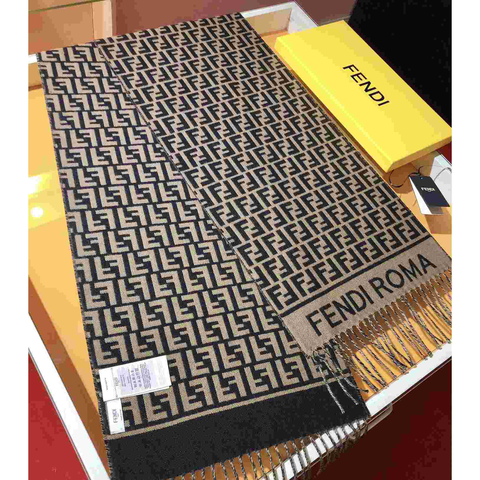 Fendi Wool Scarf  - DopestKickz