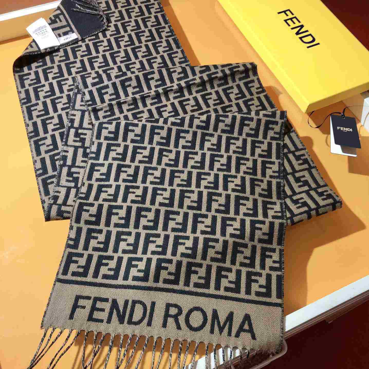 Fendi Wool Scarf  - DopestKickz