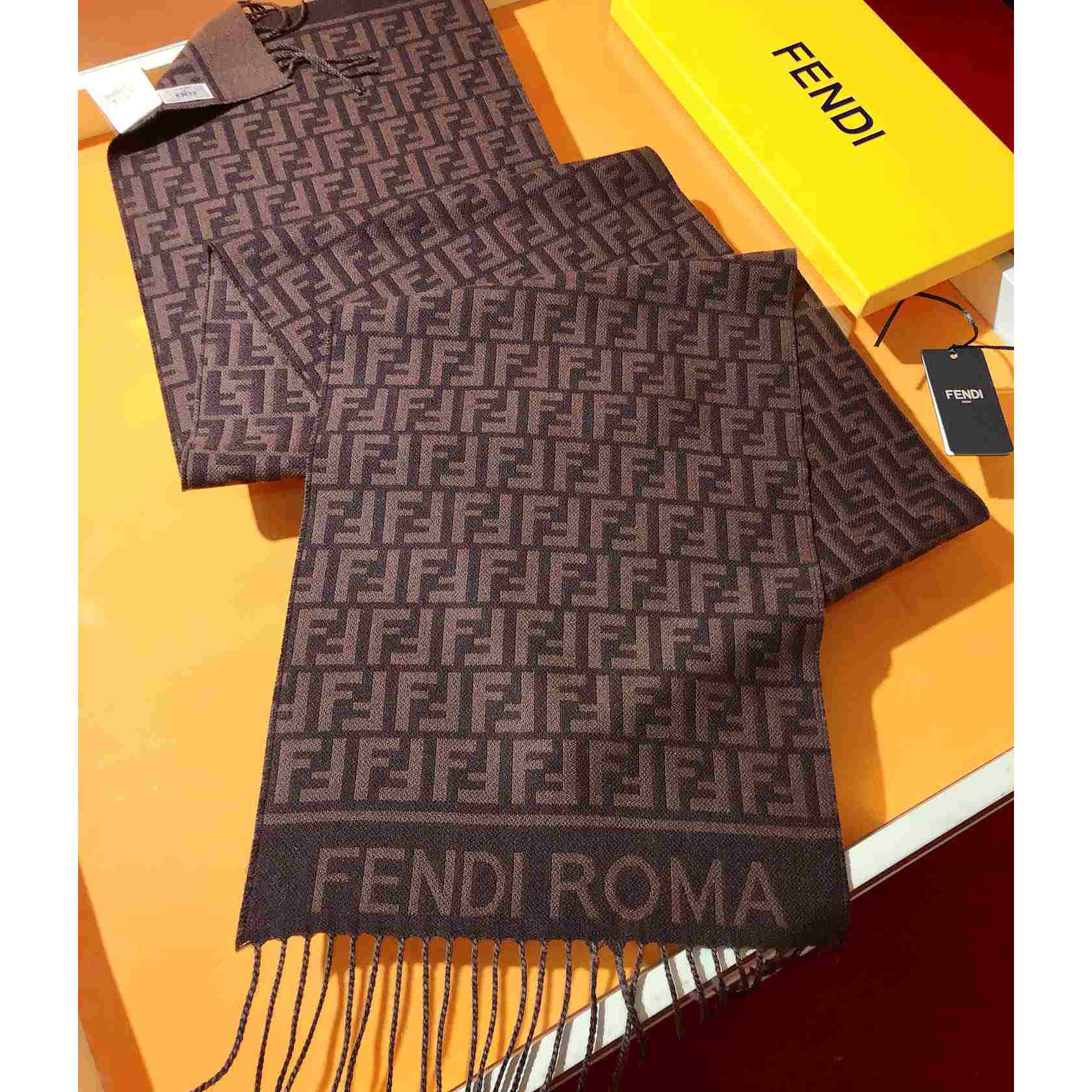 Fendi Wool Scarf  - DopestKickz