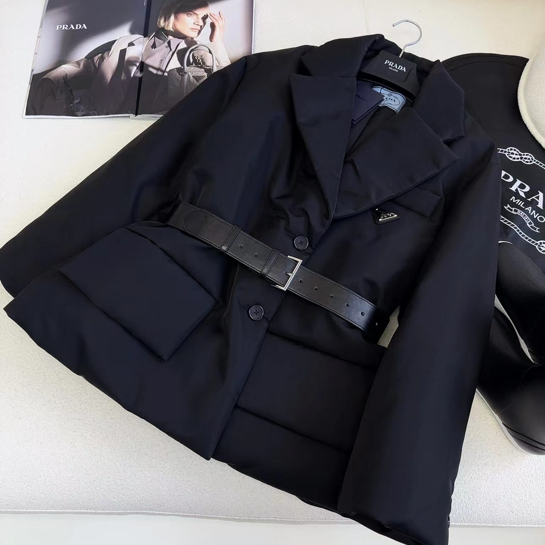 Prada Re-Nylon Down Jacket - DopestKickz