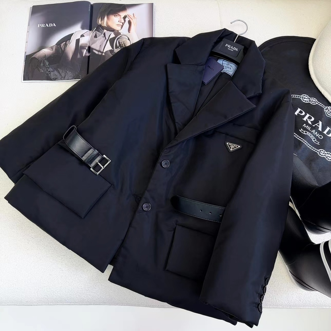 Prada Re-Nylon Down Jacket - DopestKickz