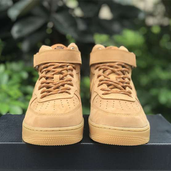 Nike Air Force1 Wheat Sneaker   DJ9158-200  - DopestKickz