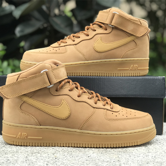 Nike Air Force1 Wheat Sneaker   DJ9158-200  - DopestKickz