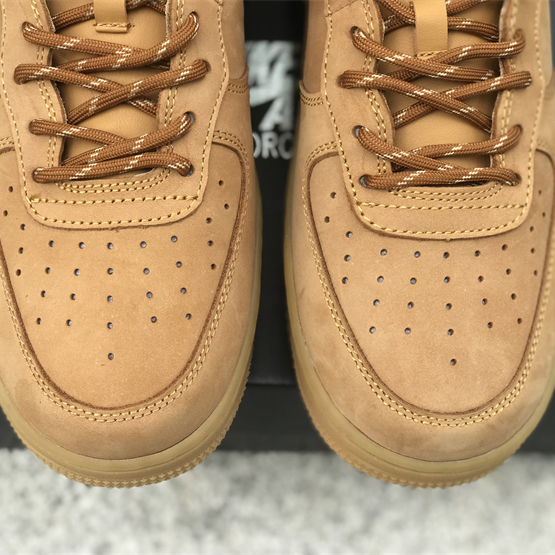 Nike Air Force1 Wheat Sneaker   DJ9158-200  - DopestKickz