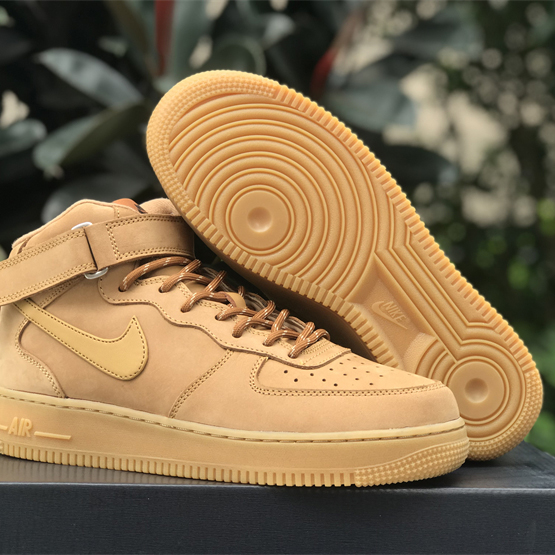 Nike Air Force1 Wheat Sneaker   DJ9158-200  - DopestKickz