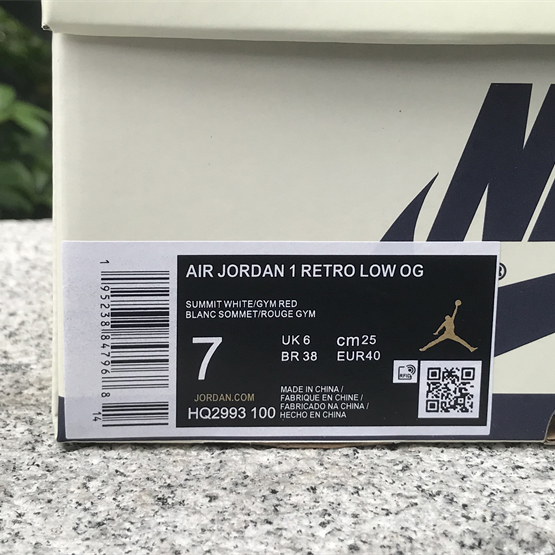 Air jordan 1 Low OG“Howard University” Sneaker    HQ2993-100 - DopestKickz