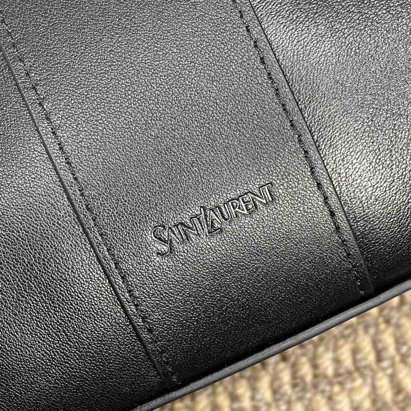 Saint Laurent Y Tote In Leather - DopestKickz