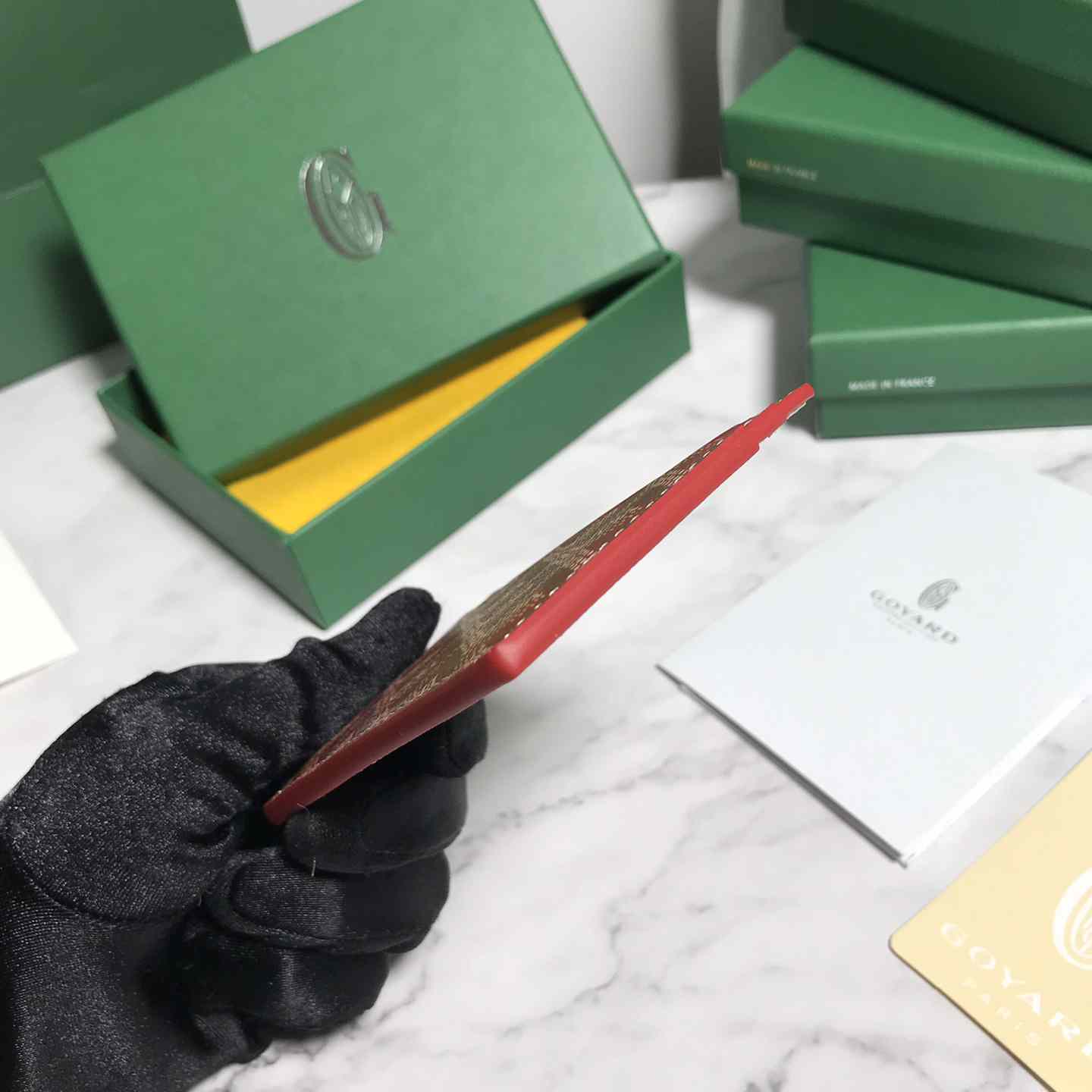 Goyard Saint-Sulpice Card Wallet - DopestKickz