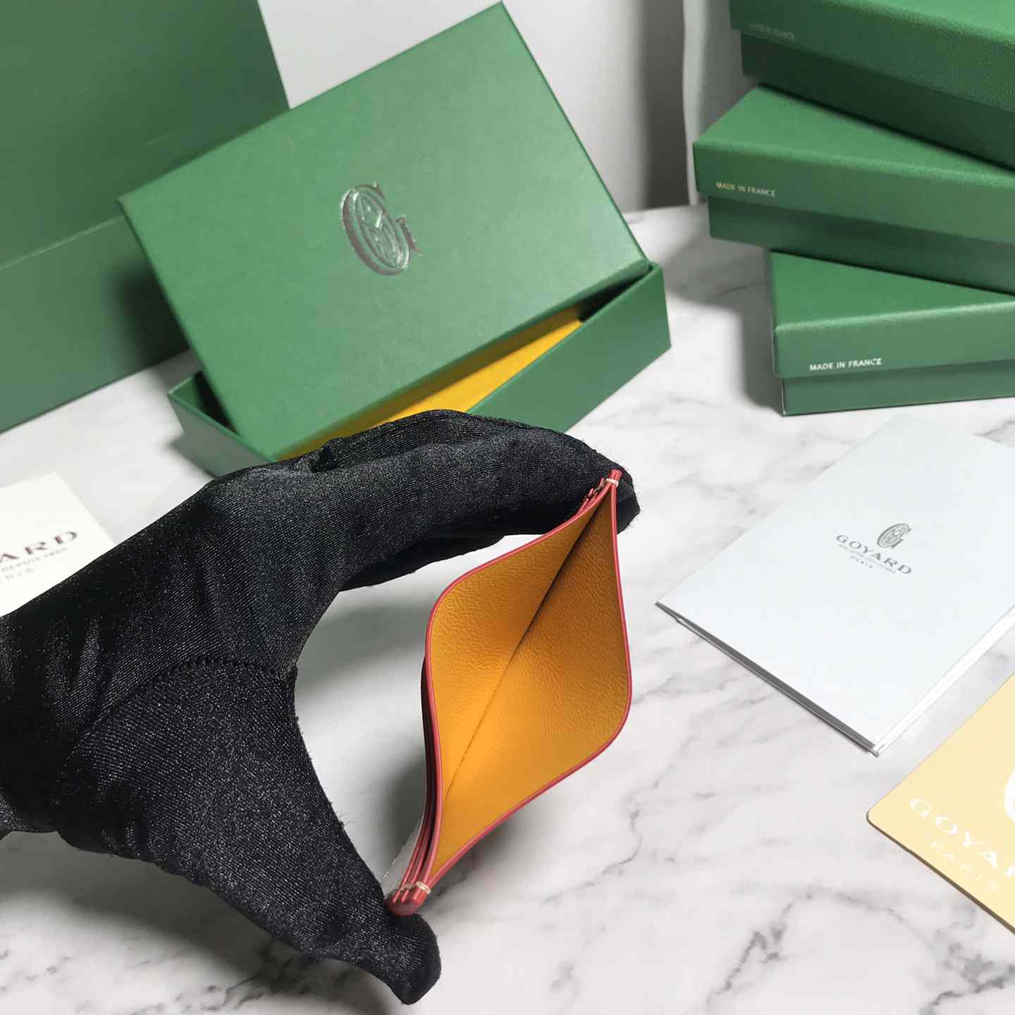 Goyard Saint-Sulpice Card Wallet - DopestKickz