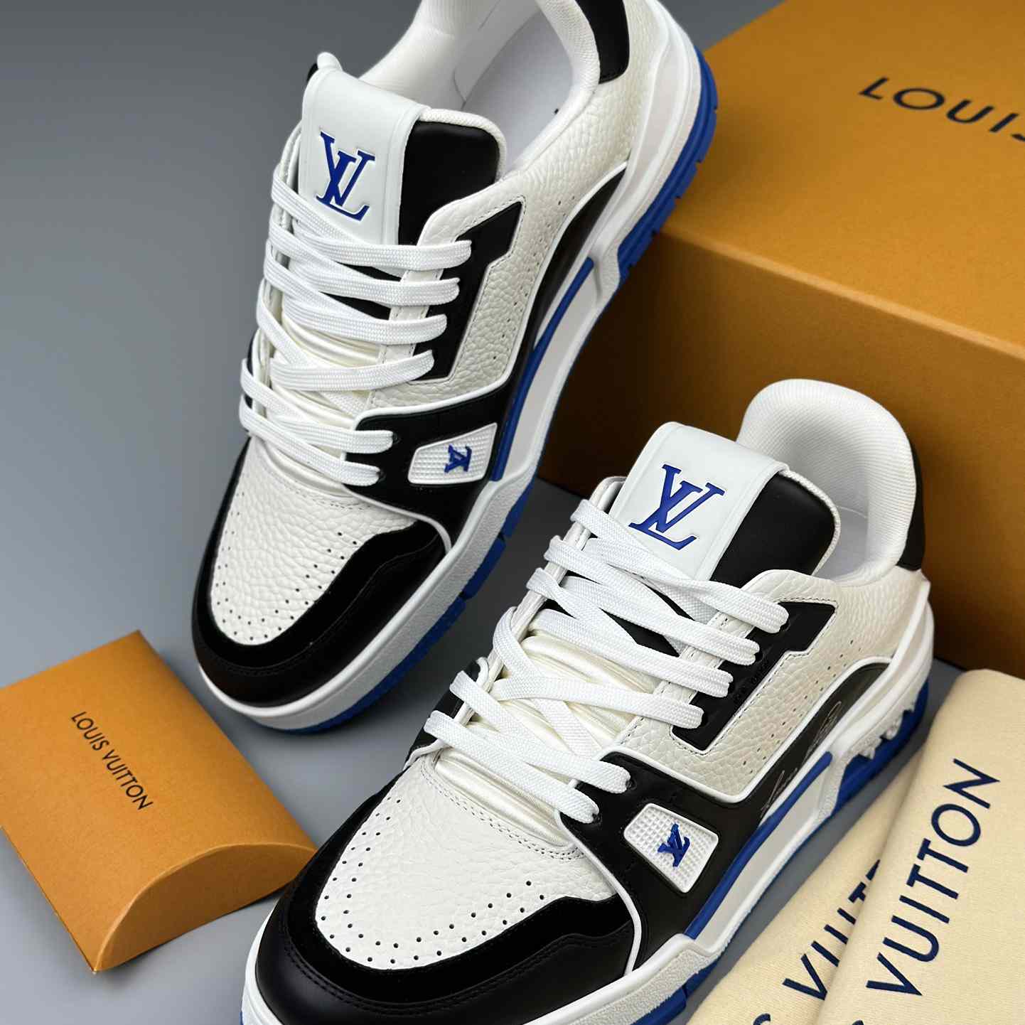 Louis Vuitton LV Trainer Sneaker  1ADDYX - DopestKickz