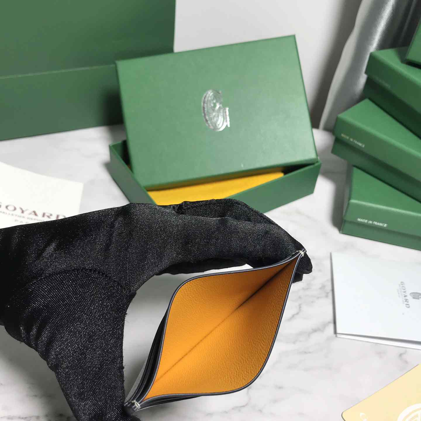 Goyard Saint-Sulpice Card Wallet - DopestKickz