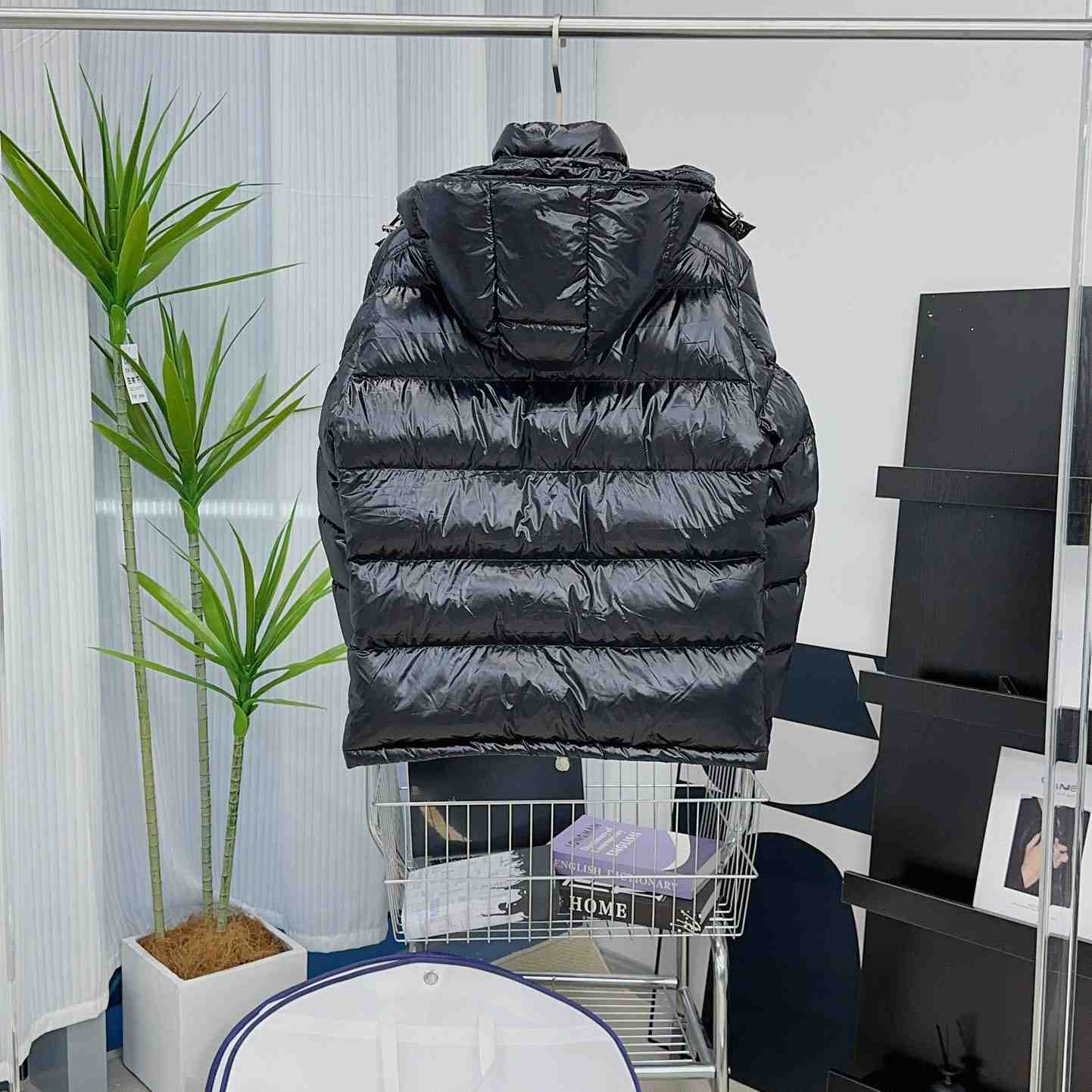 Moncler Maya Hooded Short Down Jacket - DopestKickz
