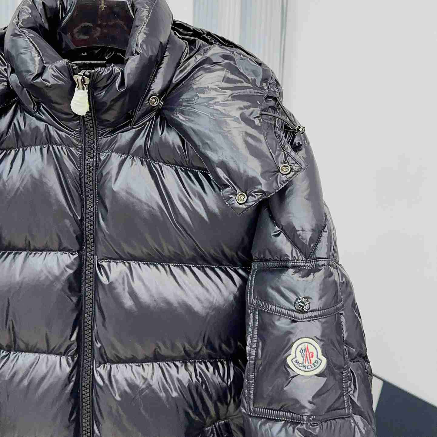 Moncler Maya Hooded Short Down Jacket - DopestKickz
