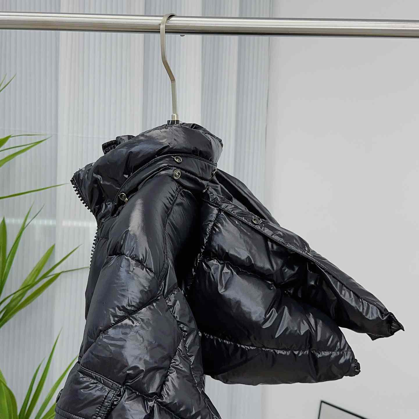 Moncler Maya Hooded Short Down Jacket - DopestKickz