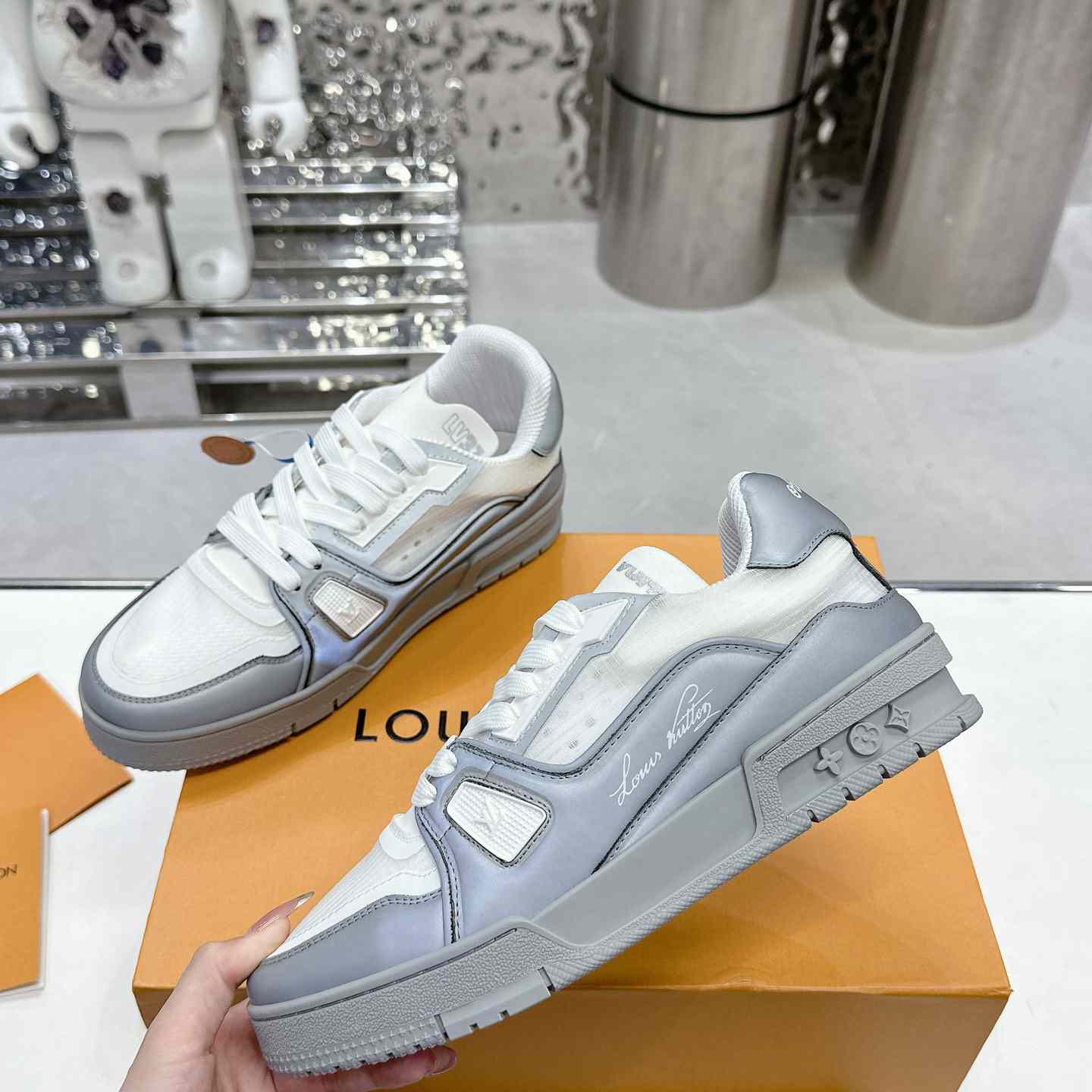 Louis Vuitton LV Trainer Sneaker   1AD6TY - DopestKickz