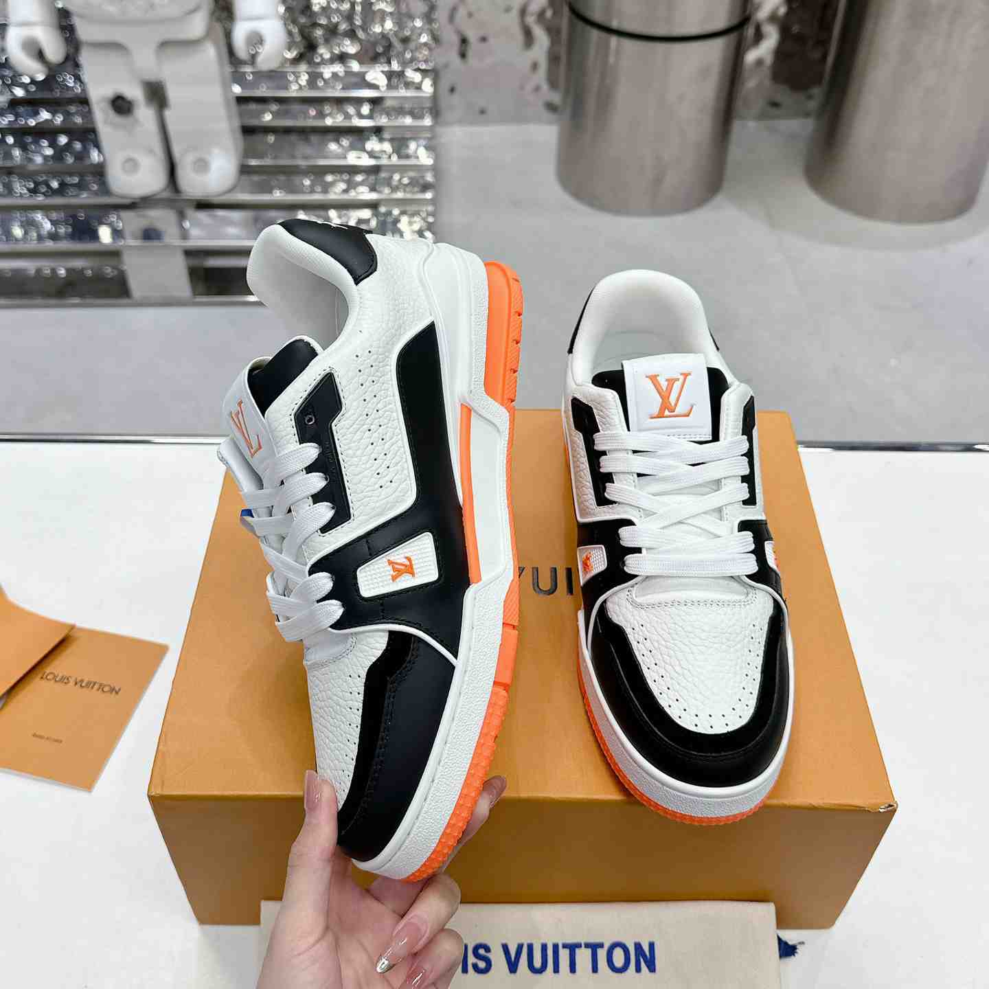 Louis Vuitton LV Trainer Sneaker  1ADDZY - DopestKickz