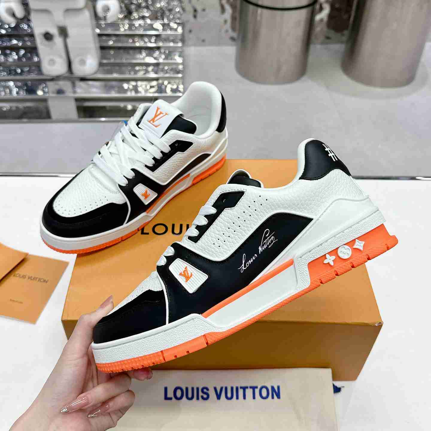Louis Vuitton LV Trainer Sneaker  1ADDZY - DopestKickz