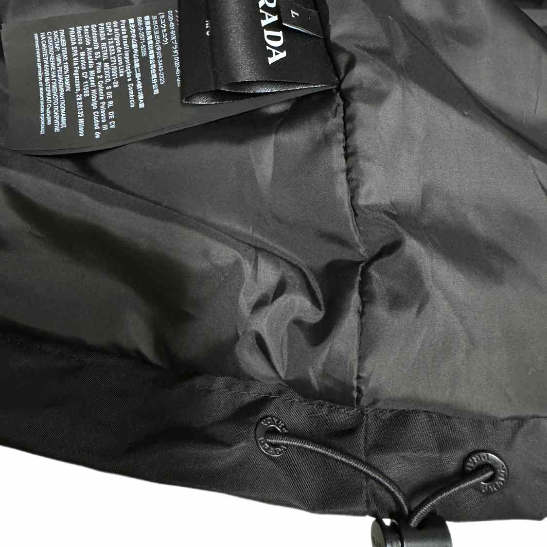 Prada Black Re-nylonJacket - DopestKickz