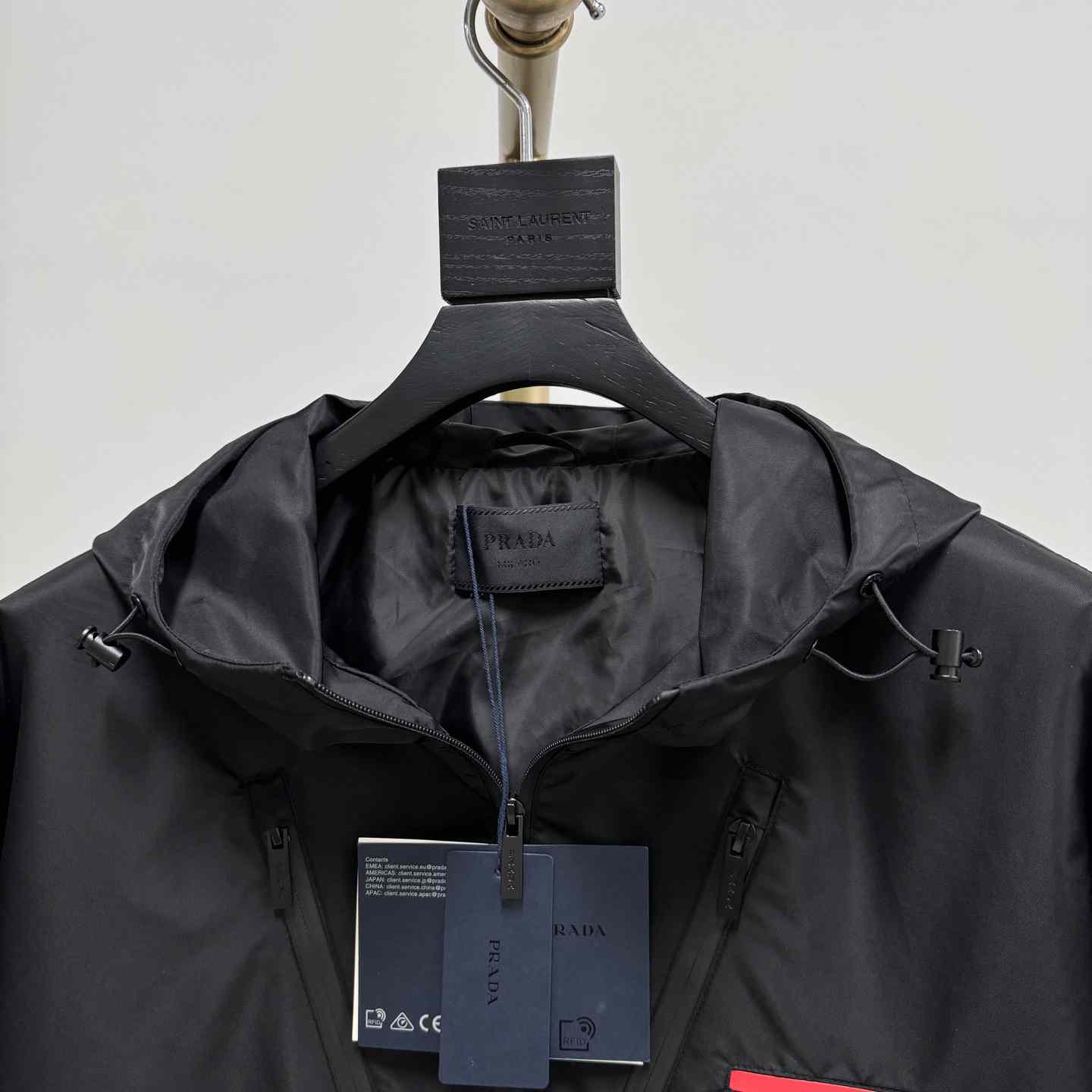 Prada Black Re-nylonJacket - DopestKickz