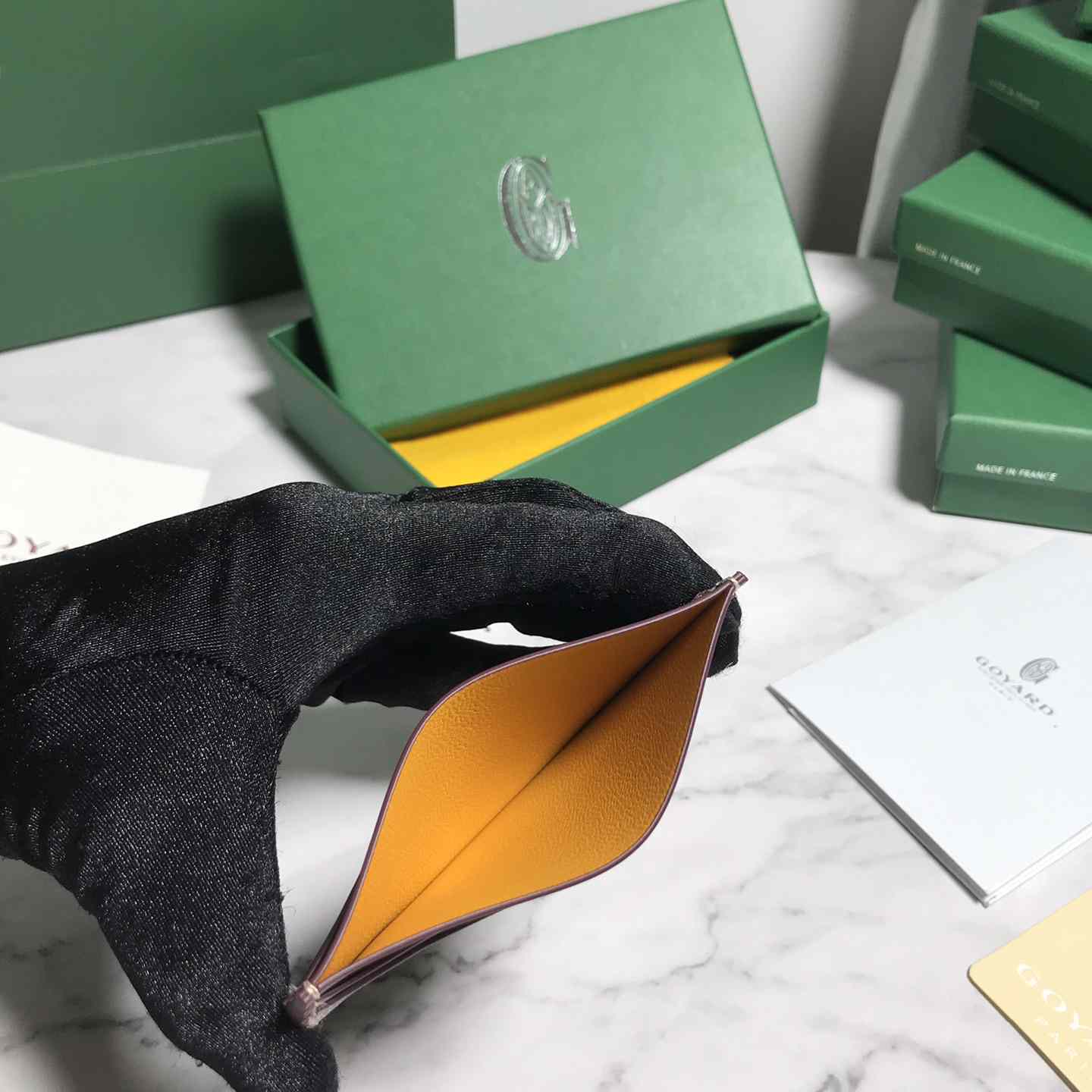 Goyard Saint-Sulpice Card Wallet - DopestKickz