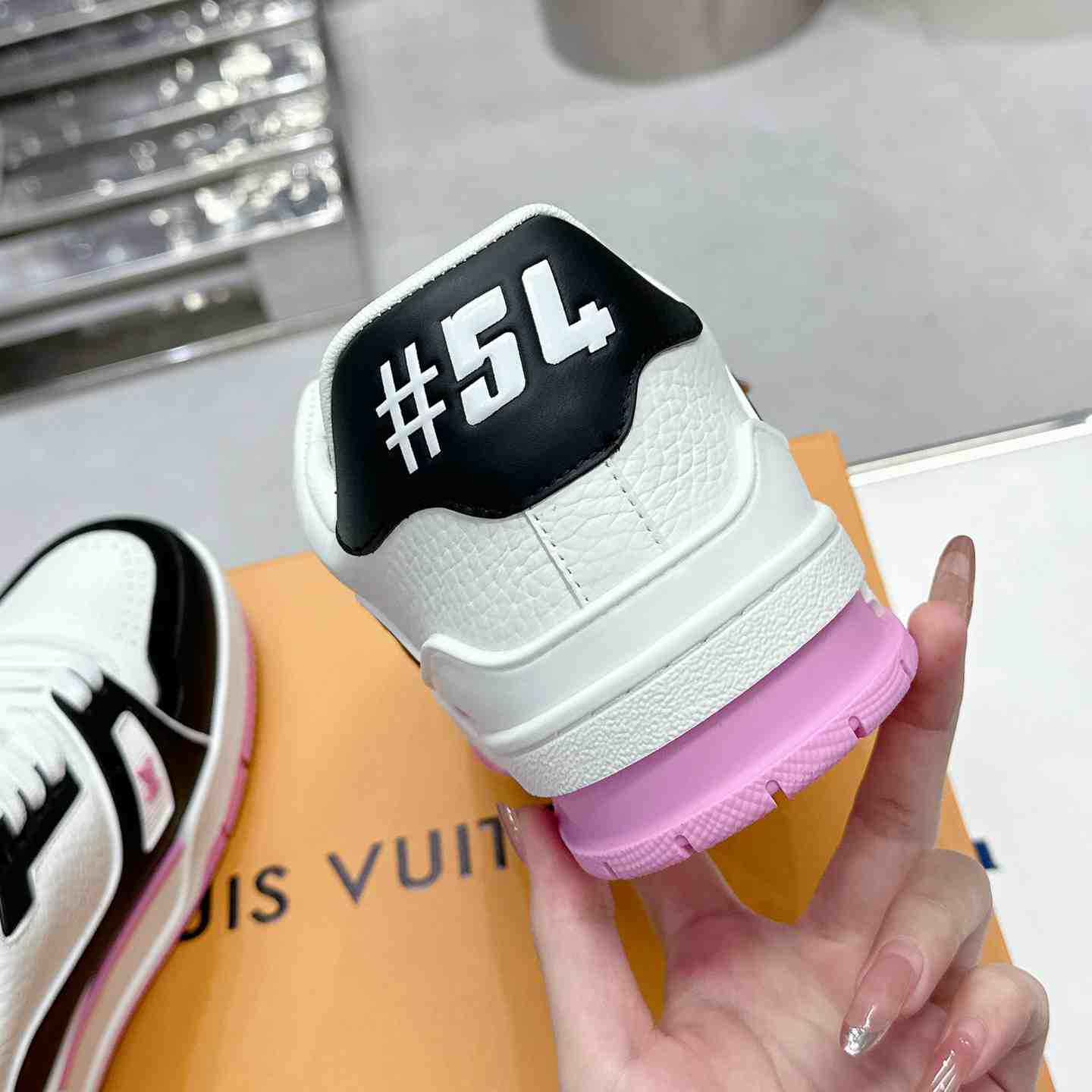 Louis Vuitton LV Trainer Sneaker  1ADDZF - DopestKickz