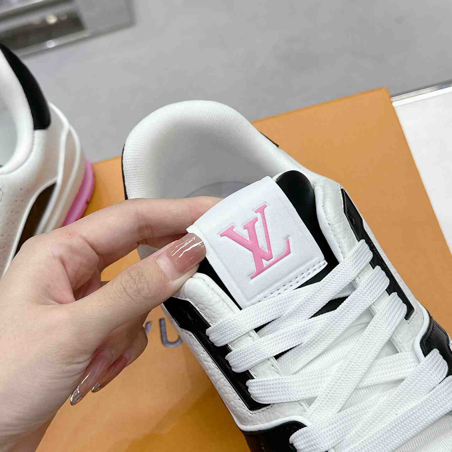 Louis Vuitton LV Trainer Sneaker  1ADDZF - DopestKickz