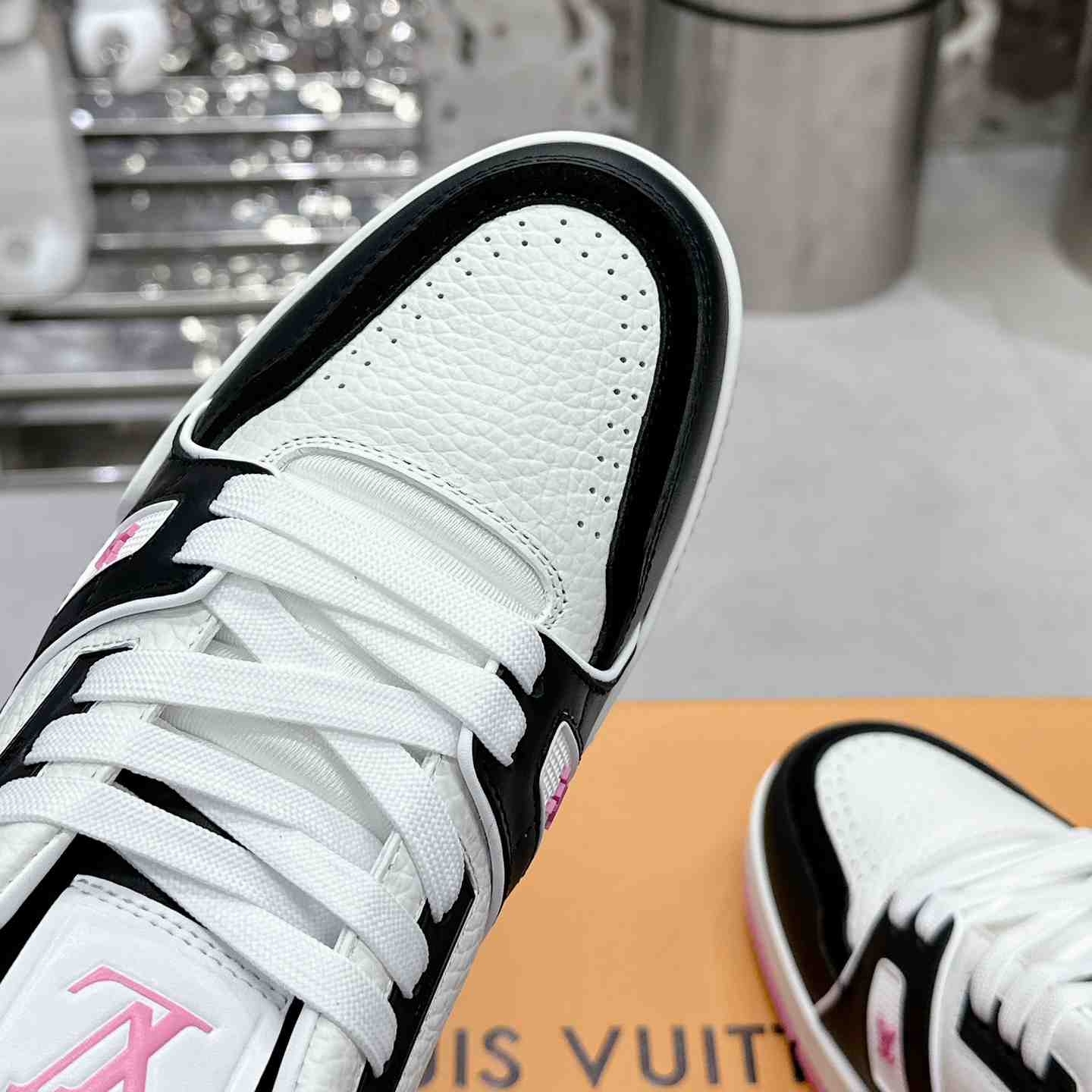 Louis Vuitton LV Trainer Sneaker  1ADDZF - DopestKickz