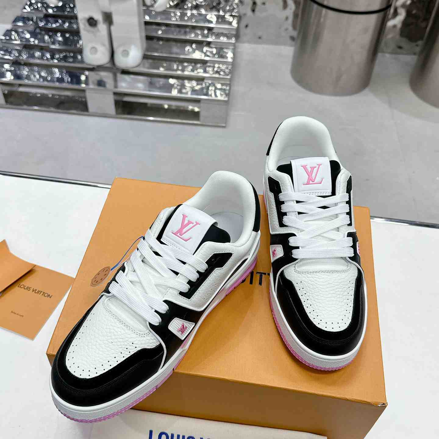 Louis Vuitton LV Trainer Sneaker  1ADDZF - DopestKickz