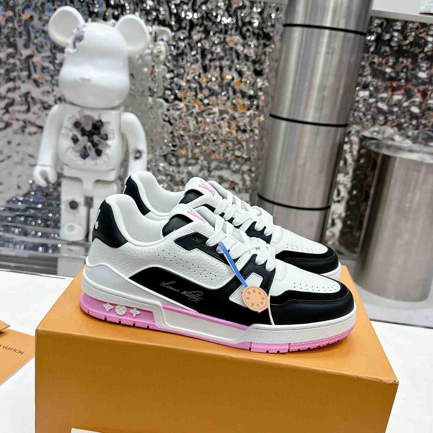 Louis Vuitton LV Trainer Sneaker  1ADDZF - DopestKickz