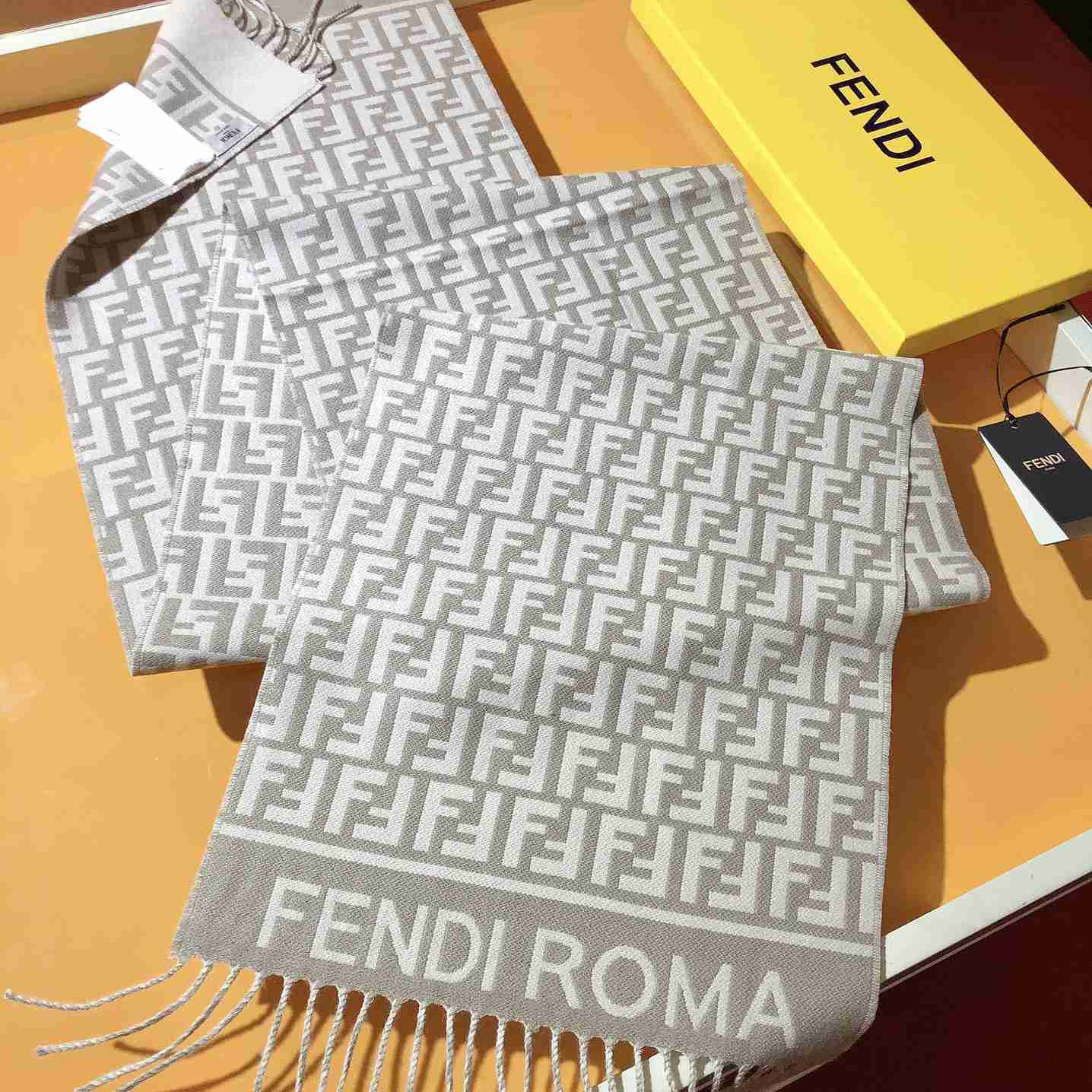 Fendi Wool Scarf  - DopestKickz