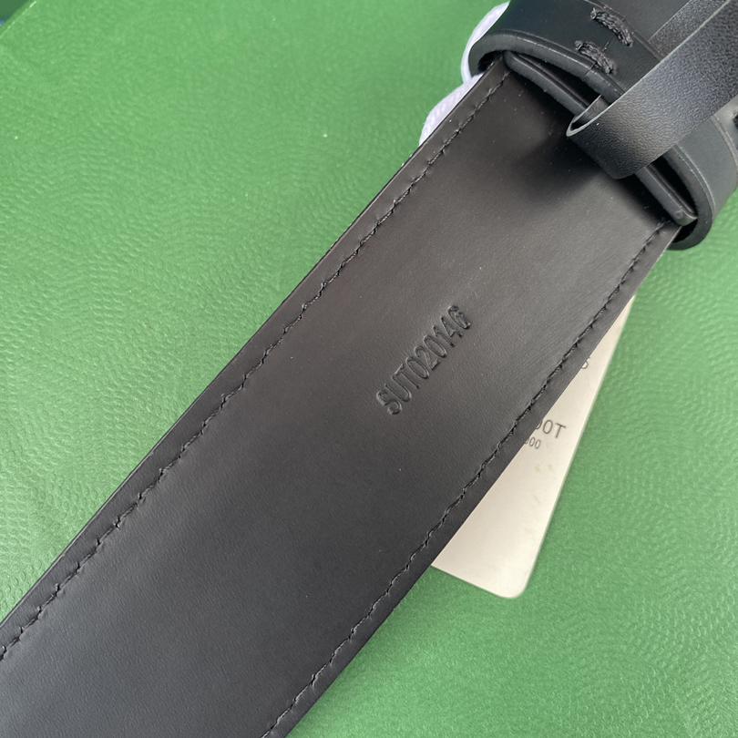 Goyard Paris Leather Mens Belt - DopestKickz