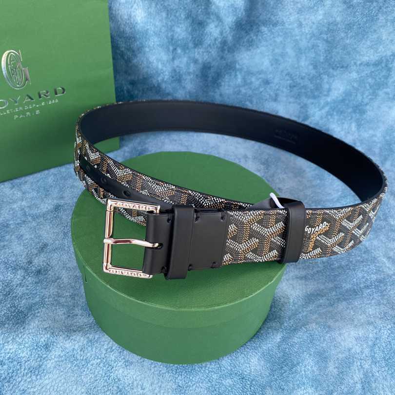 Goyard Paris Leather Mens Belt - DopestKickz