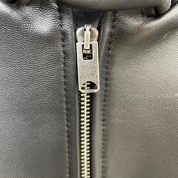 Gucci Leather Jacket - DopestKickz