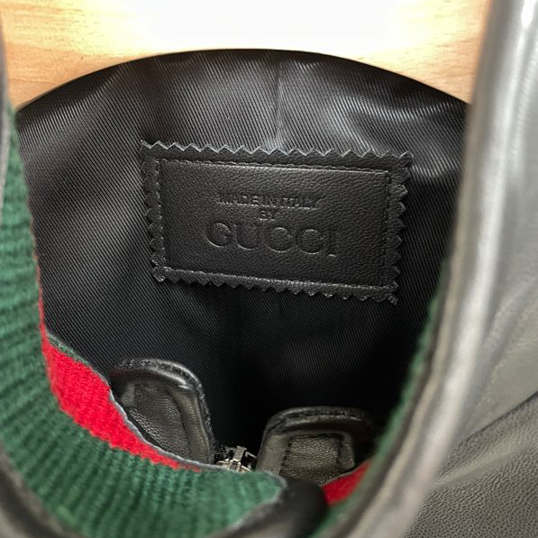 Gucci Leather Jacket - DopestKickz