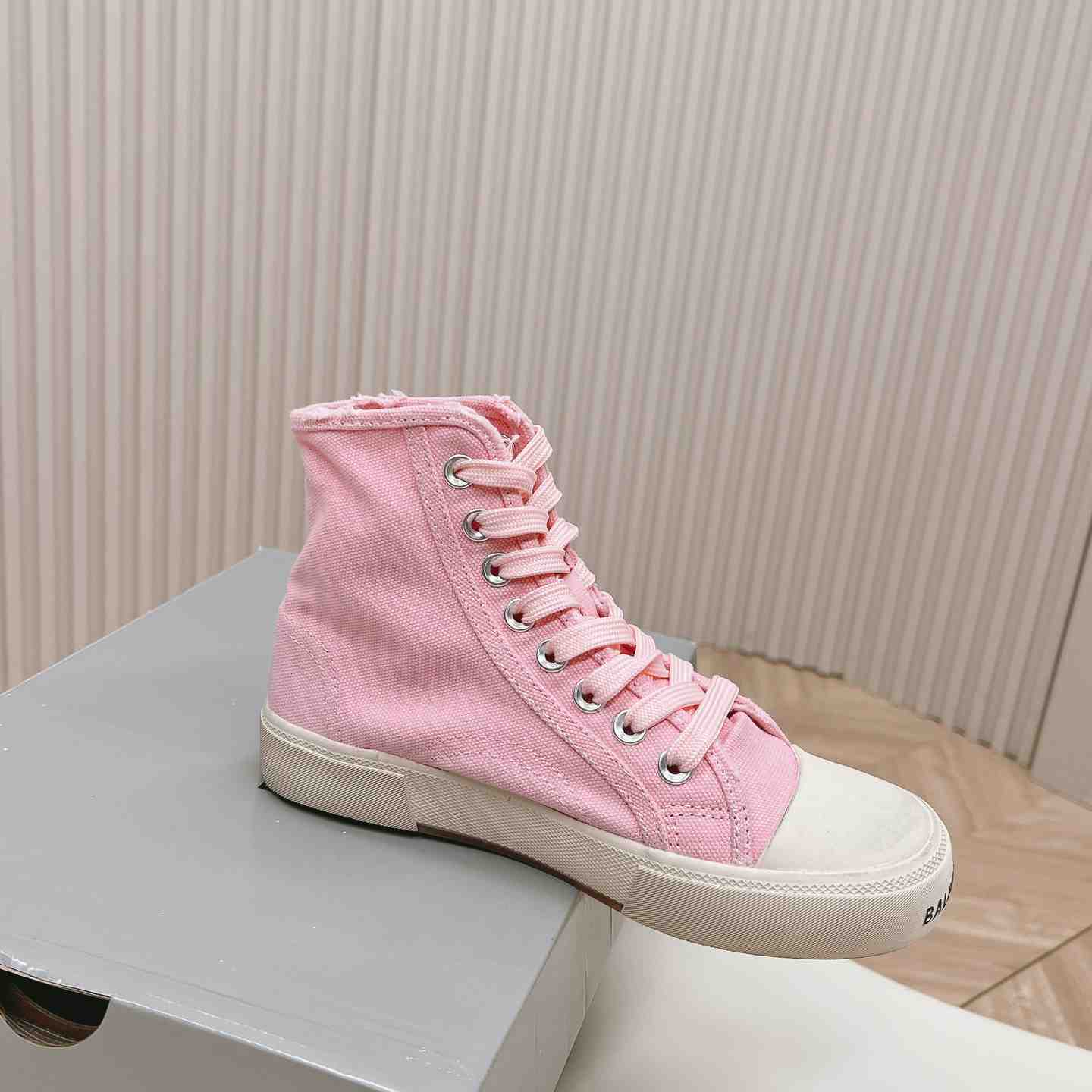 Balenciaga Paris High Top Sneakers - DopestKickz