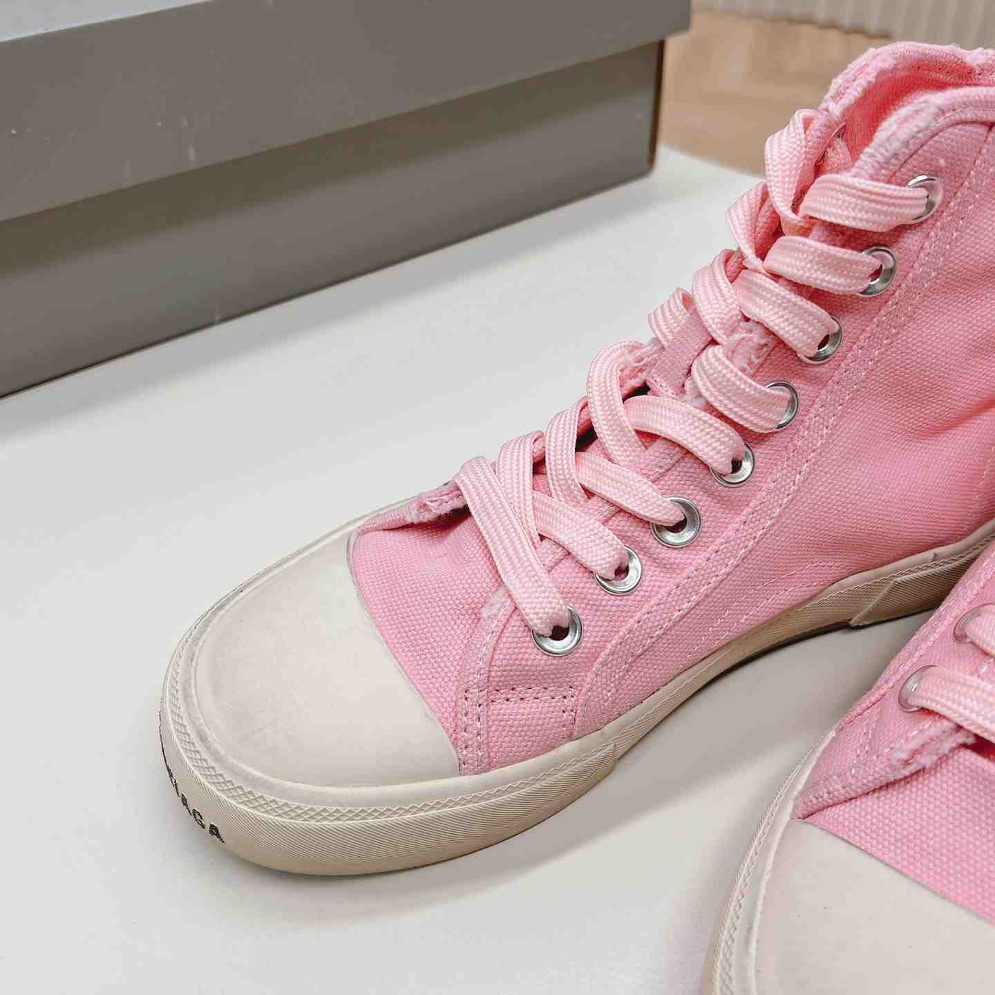 Balenciaga Paris High Top Sneakers - DopestKickz