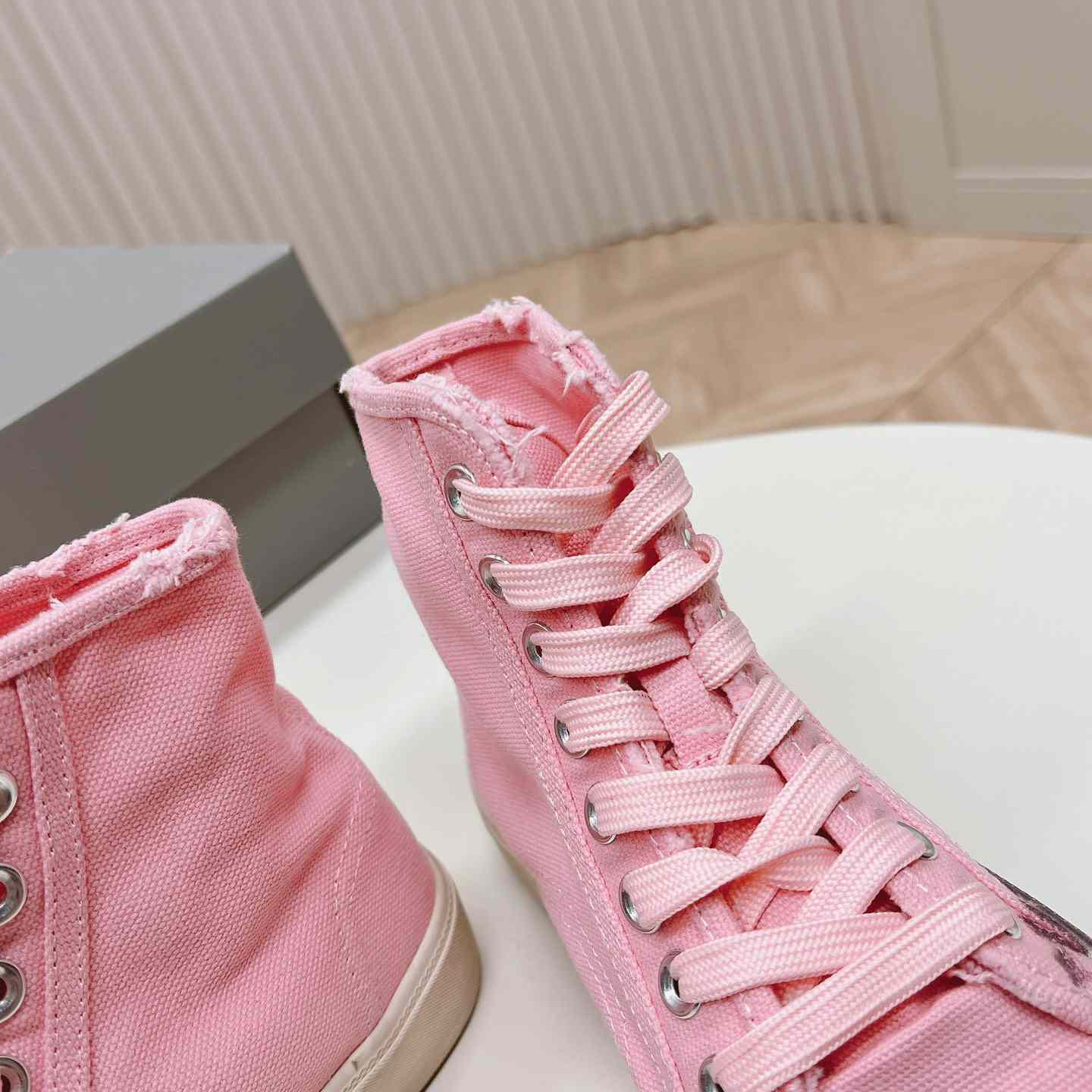 Balenciaga Paris High Top Sneakers - DopestKickz