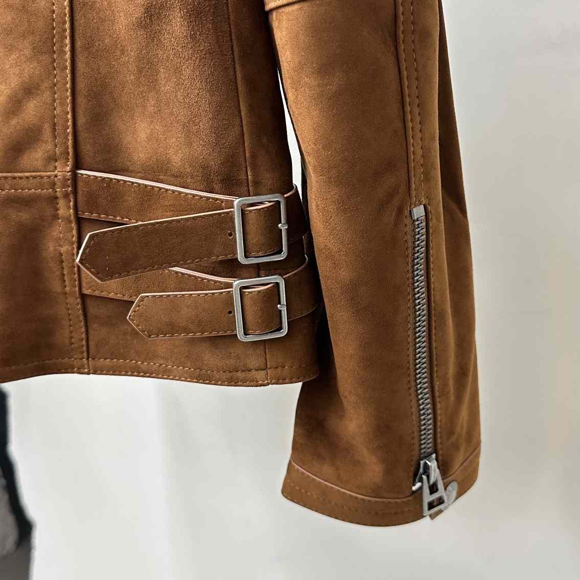 Tom Ford Double-breasted Biker Jacket - DopestKickz