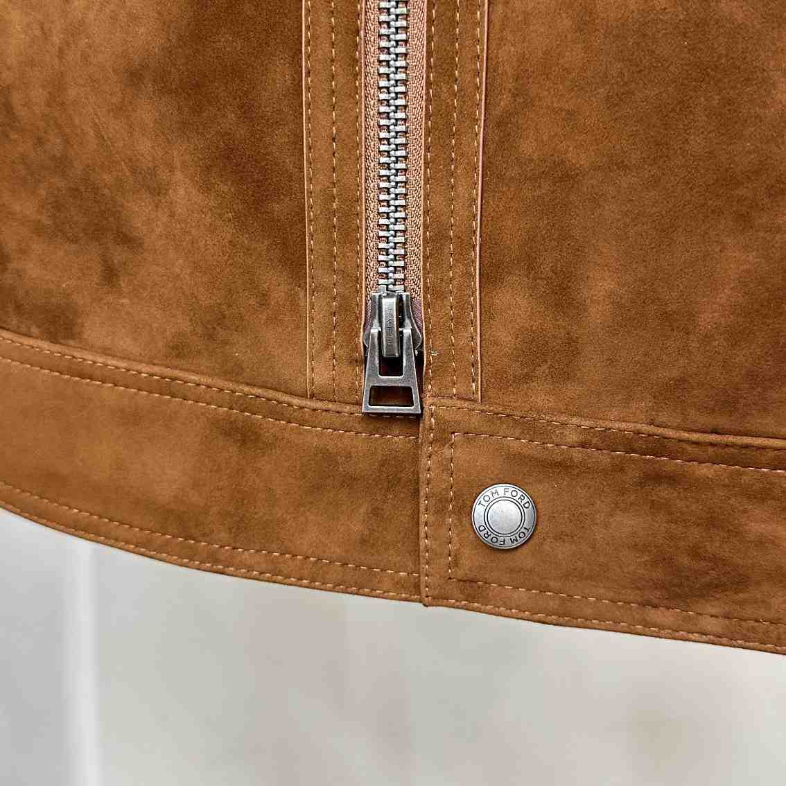 Tom Ford Double-breasted Biker Jacket - DopestKickz