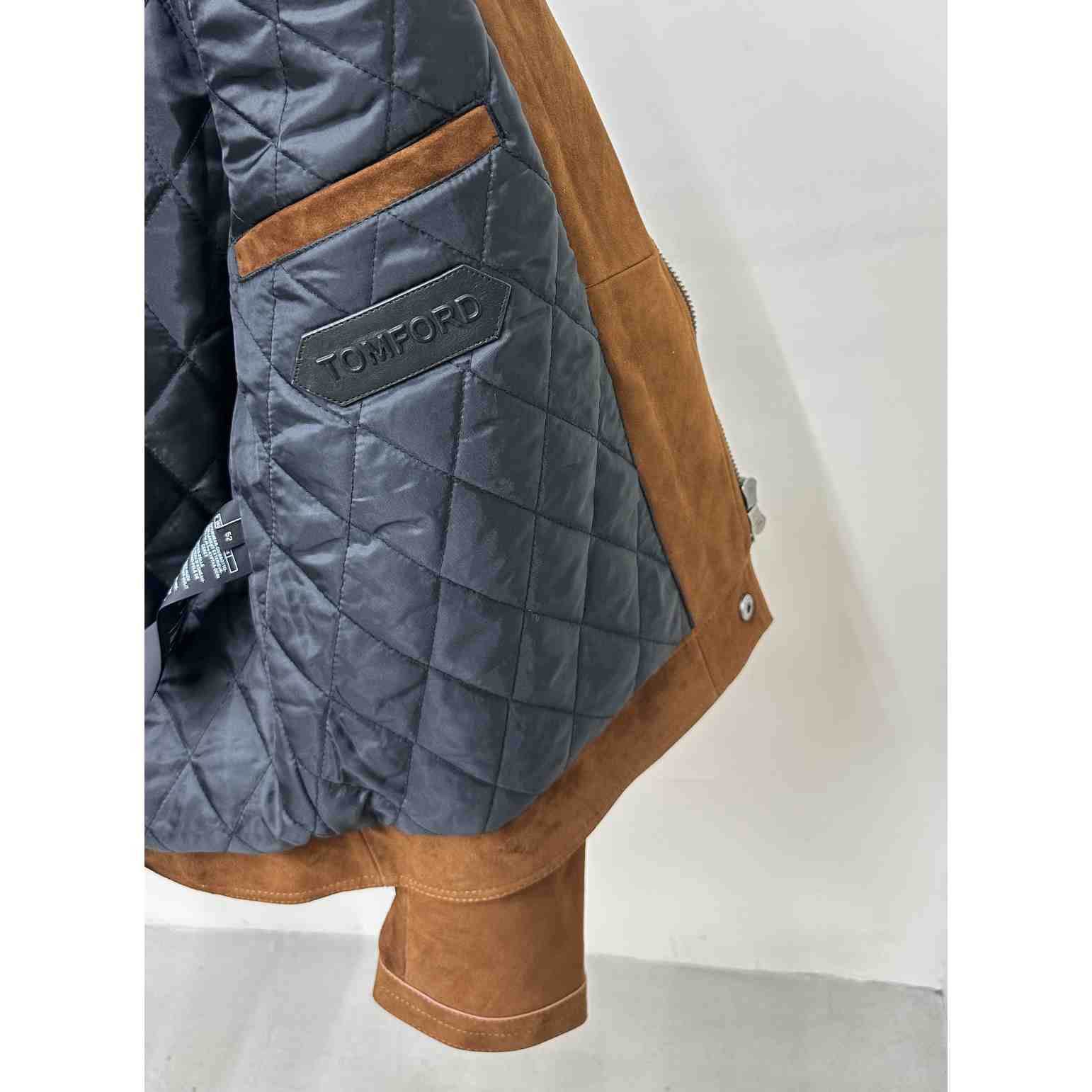 Tom Ford Double-breasted Biker Jacket - DopestKickz