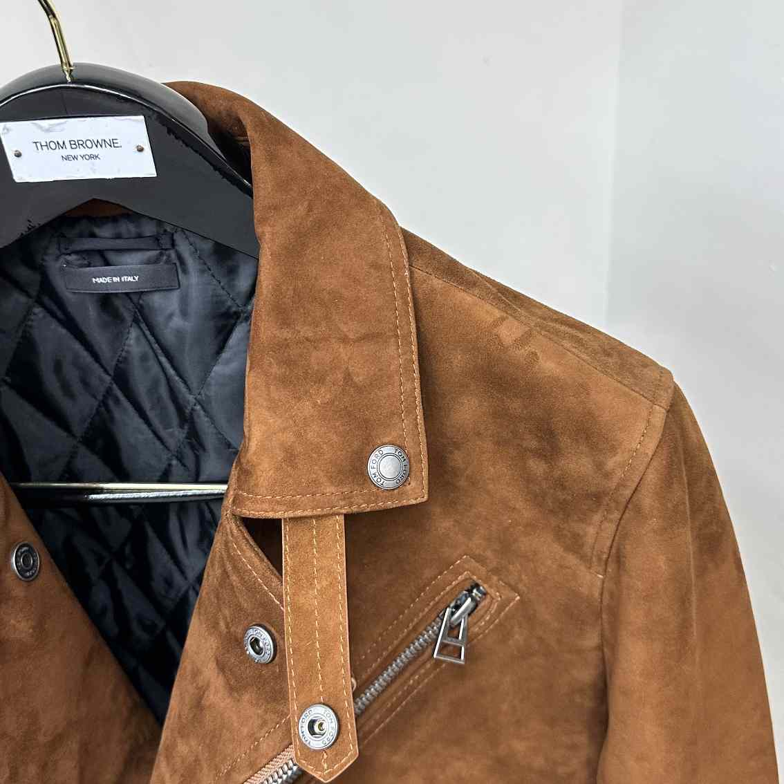 Tom Ford Double-breasted Biker Jacket - DopestKickz