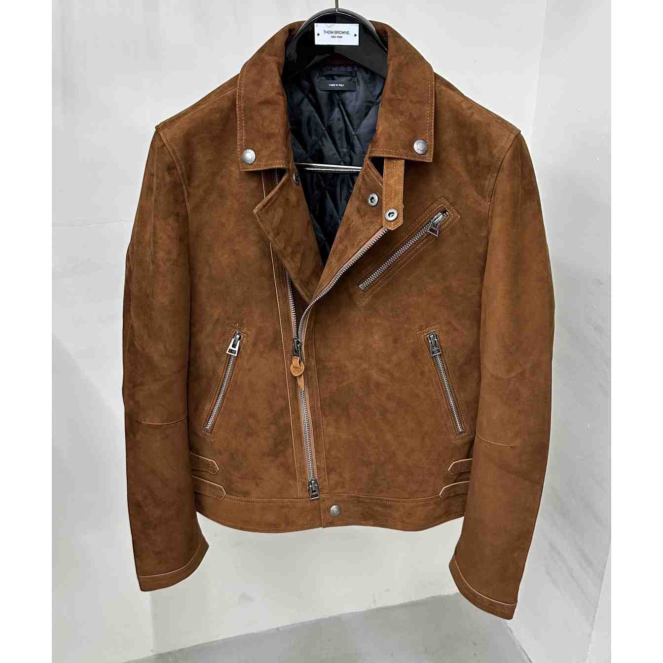 Tom Ford Double-breasted Biker Jacket - DopestKickz