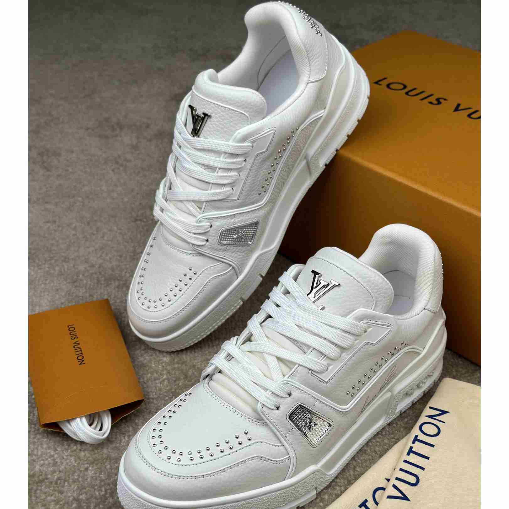 Louis Vuitton LV Trainer Sneaker  1ADDBY - DopestKickz