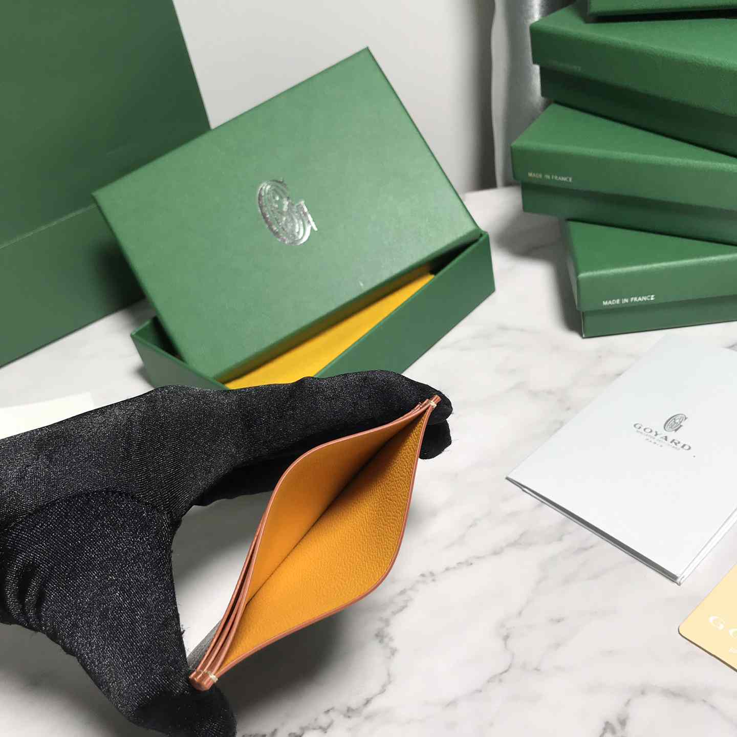 Goyard Saint-Sulpice Card Wallet - DopestKickz