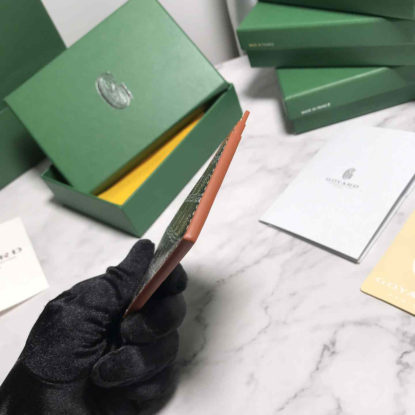 Goyard Saint-Sulpice Card Wallet - DopestKickz