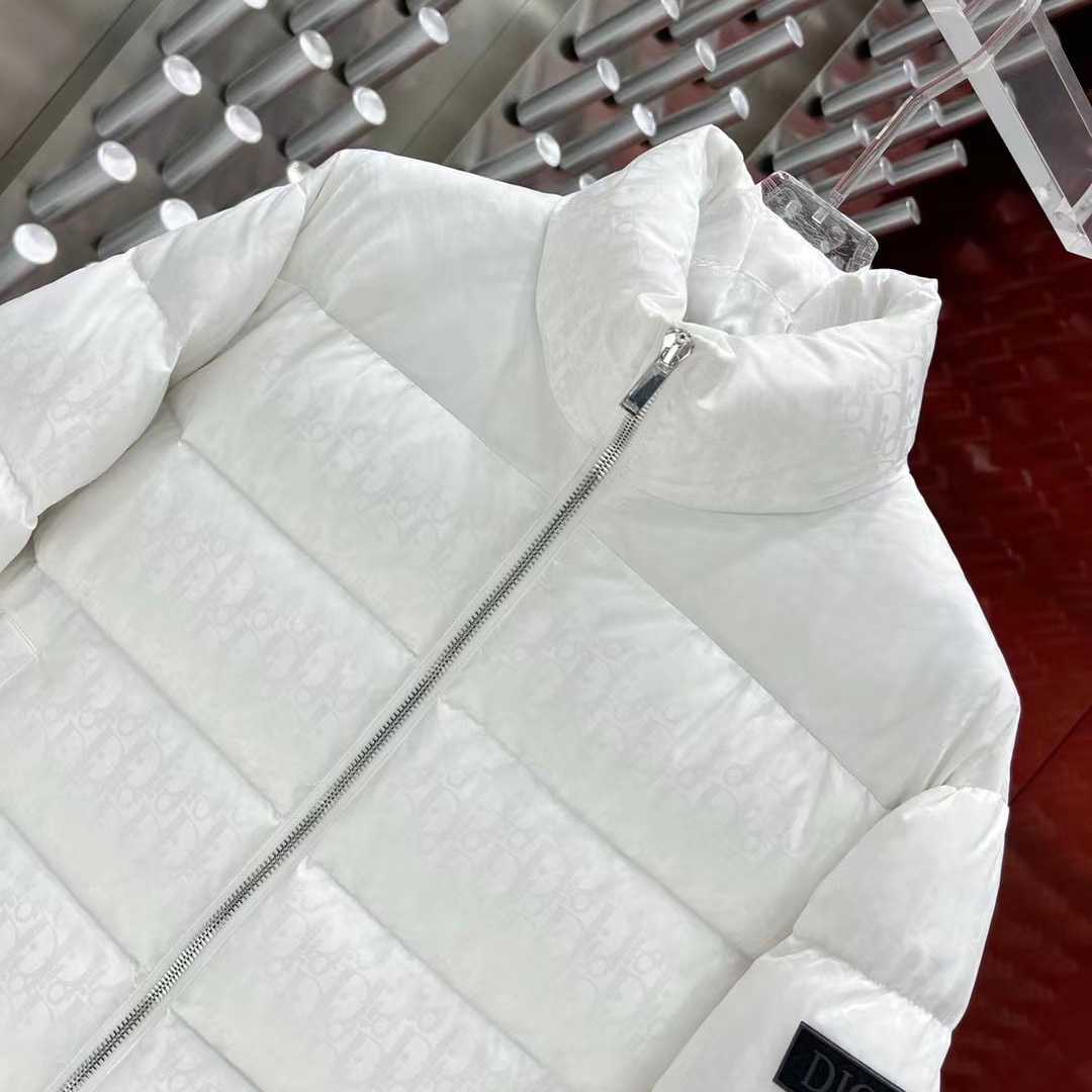 Dior Oblique Down Jacket  - DopestKickz